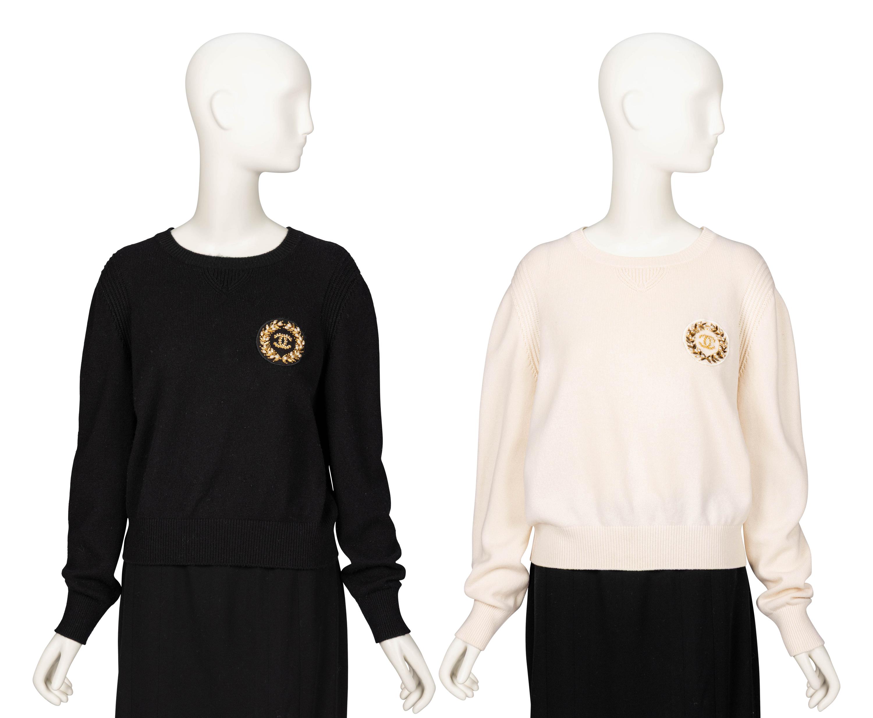 Chanel, Two Cashmere Sweaters
