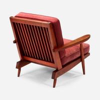 George Nakashima "Cushion" Lounge Chair with Arms, New Hope, Pennsylvania, 1960