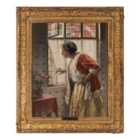 Walter MacEwen (American, 1860-1943) — L'Attente