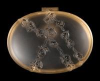 A Group of Four Lalique Dresser Articles