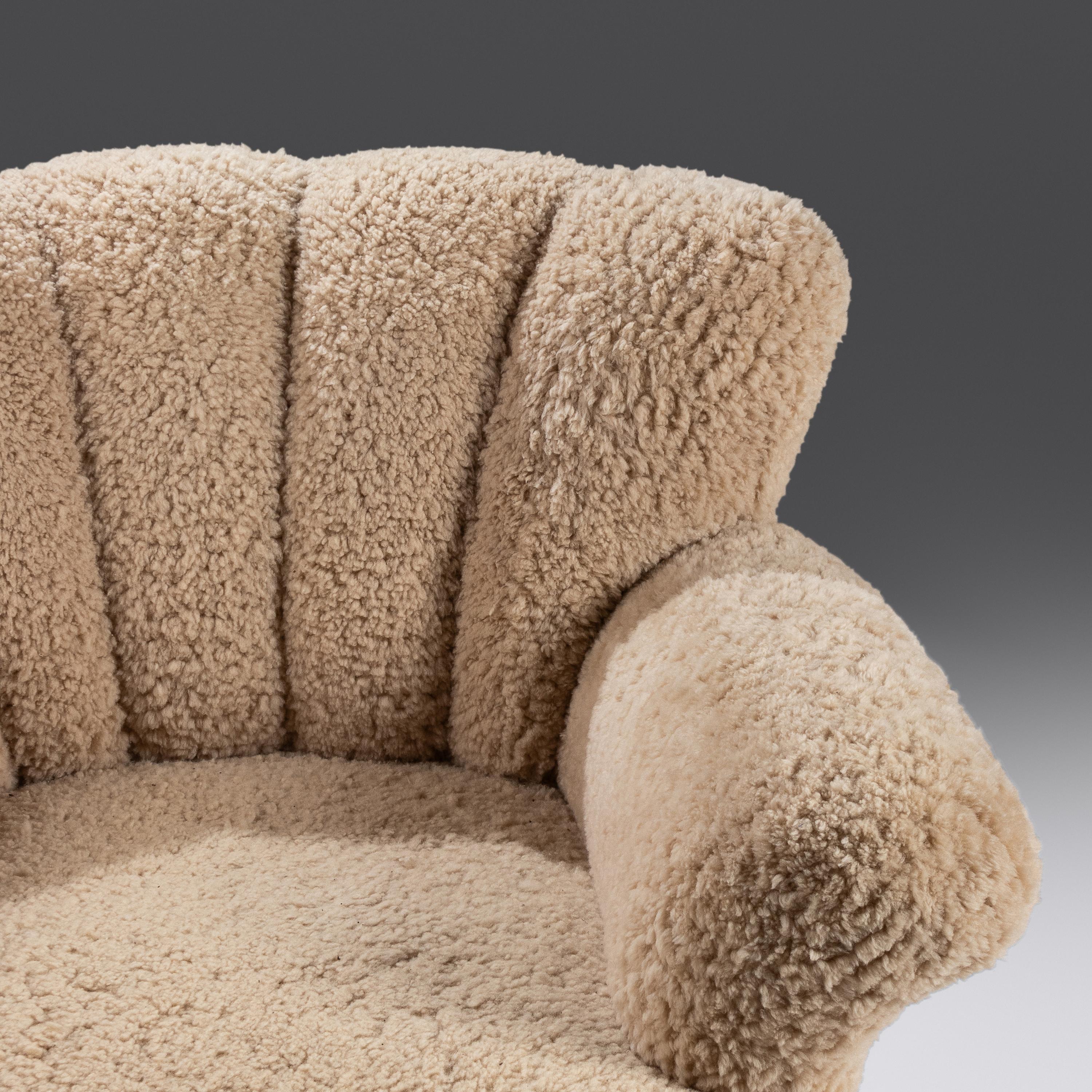 Pair of Lounge Chairs, c. 1940