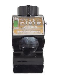 A Dixie Cup Co. One Cent Wall Mounted Cup Dispenser