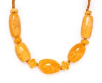 CALCITE BEAD NECKLACE