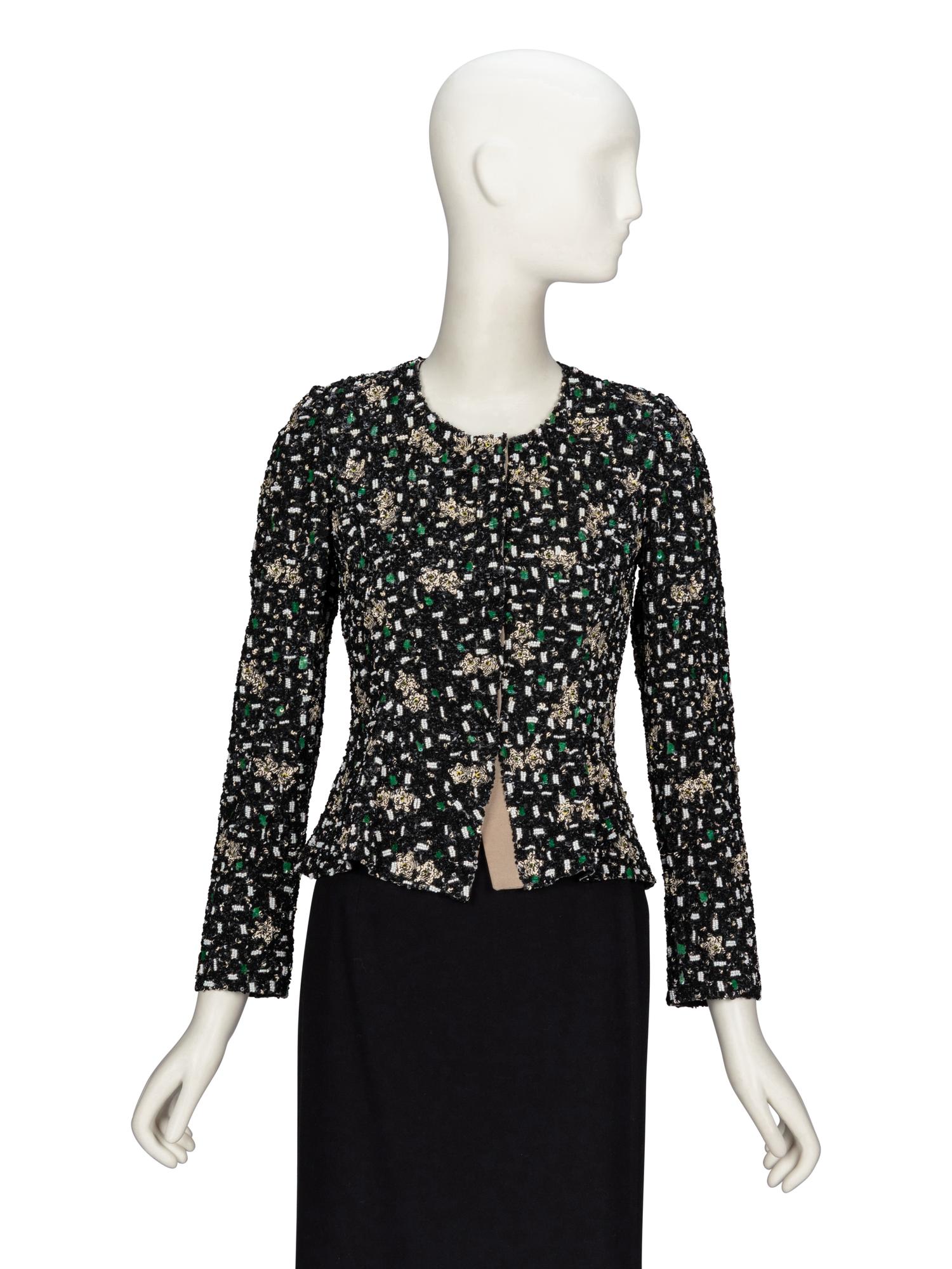 GIORGIO ARMANI, FULLY SEQUINED EVENING JACKET