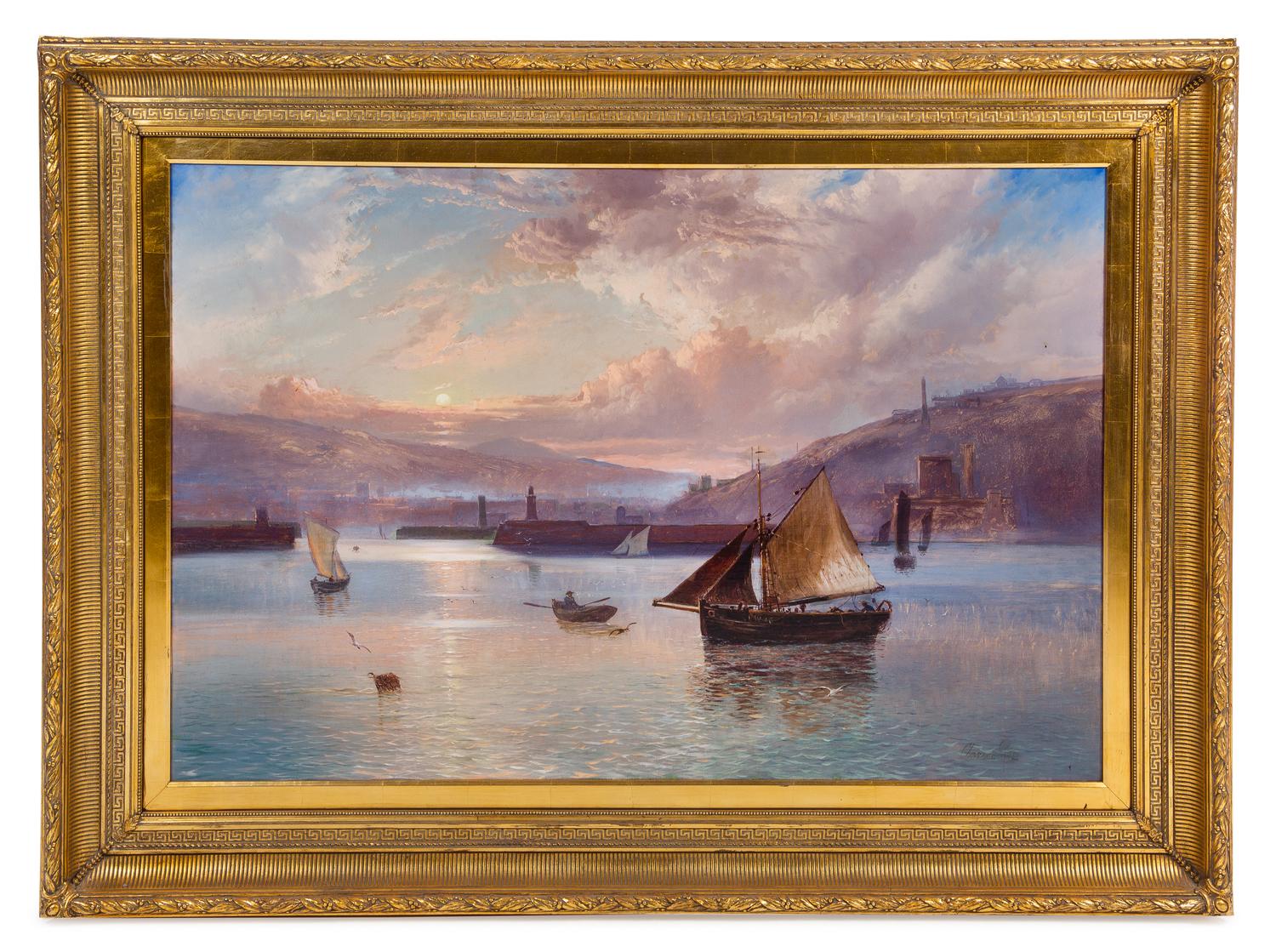 Continental School, (20th Century), Ships at Sea