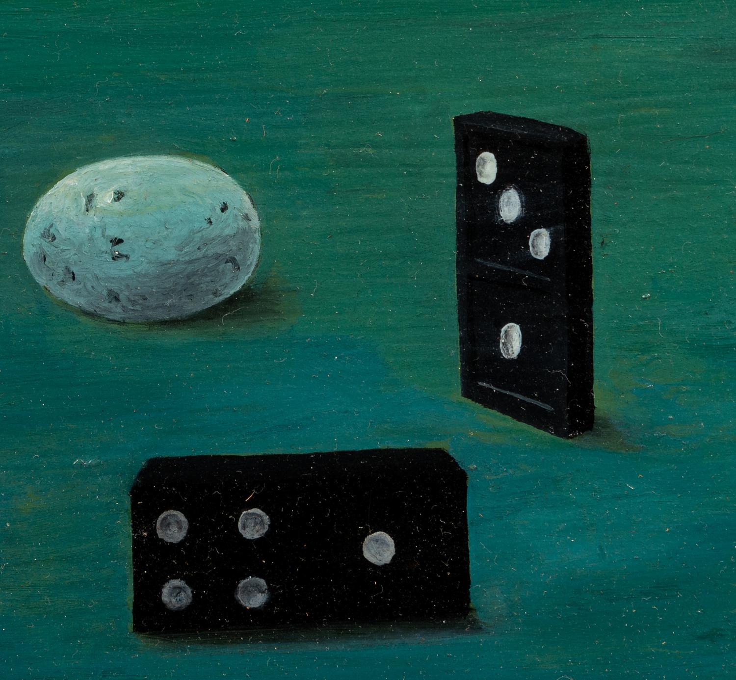 Birds Eggs and Dominoes with Pyramid