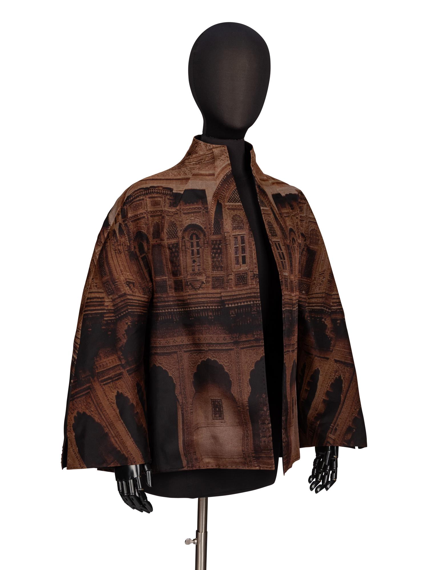 Ralph Rucci, Printed Silk Jacket