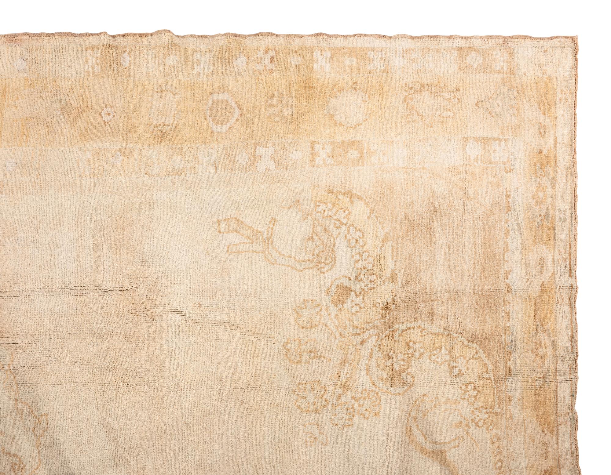 An Oushak Rug