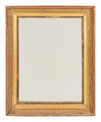 An Empire Giltwood Mirror