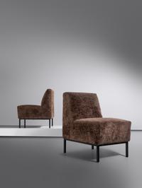 Pair of Lounge Chairs France, c. 1960