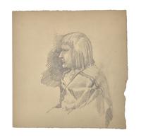 Farm Animal Studies: F older of Eighteen (18) Pencil Drawings