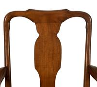 A Suite of Ten Queen Anne Style Mahogany Dining Chairs — 20th Century