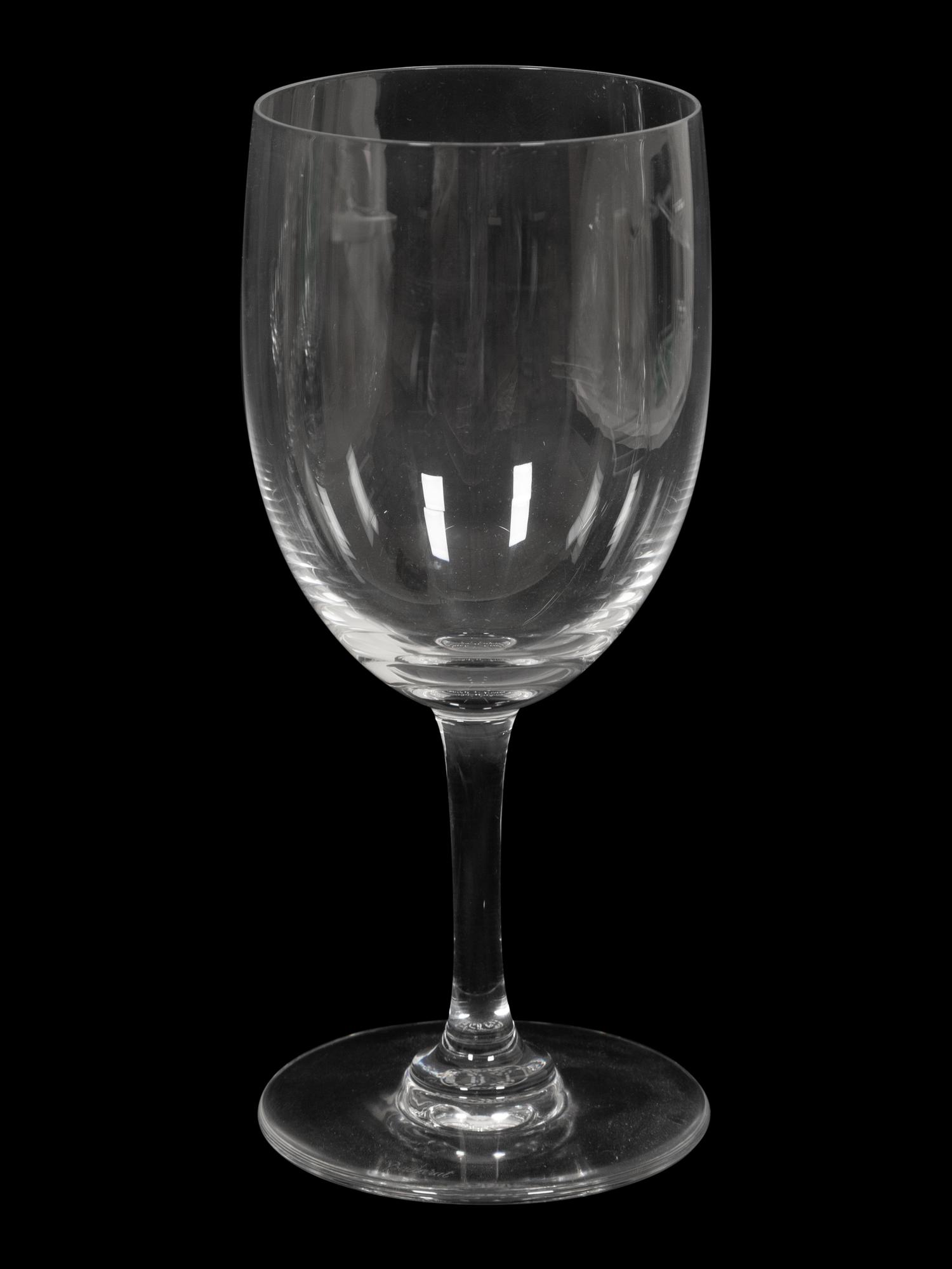 A Baccarat Perfection Glass Stemware Service