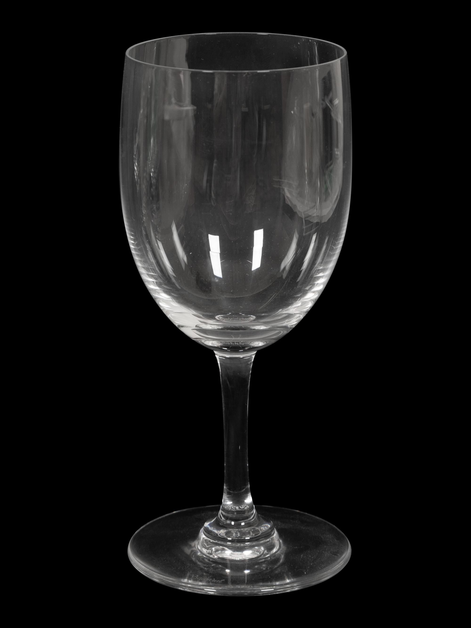 A Baccarat Perfection Glass Stemware Service