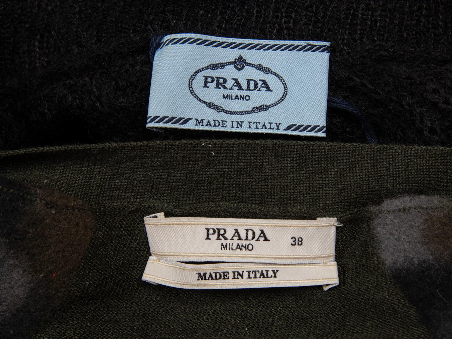 PRADA, SWEATER & CARDGIAN