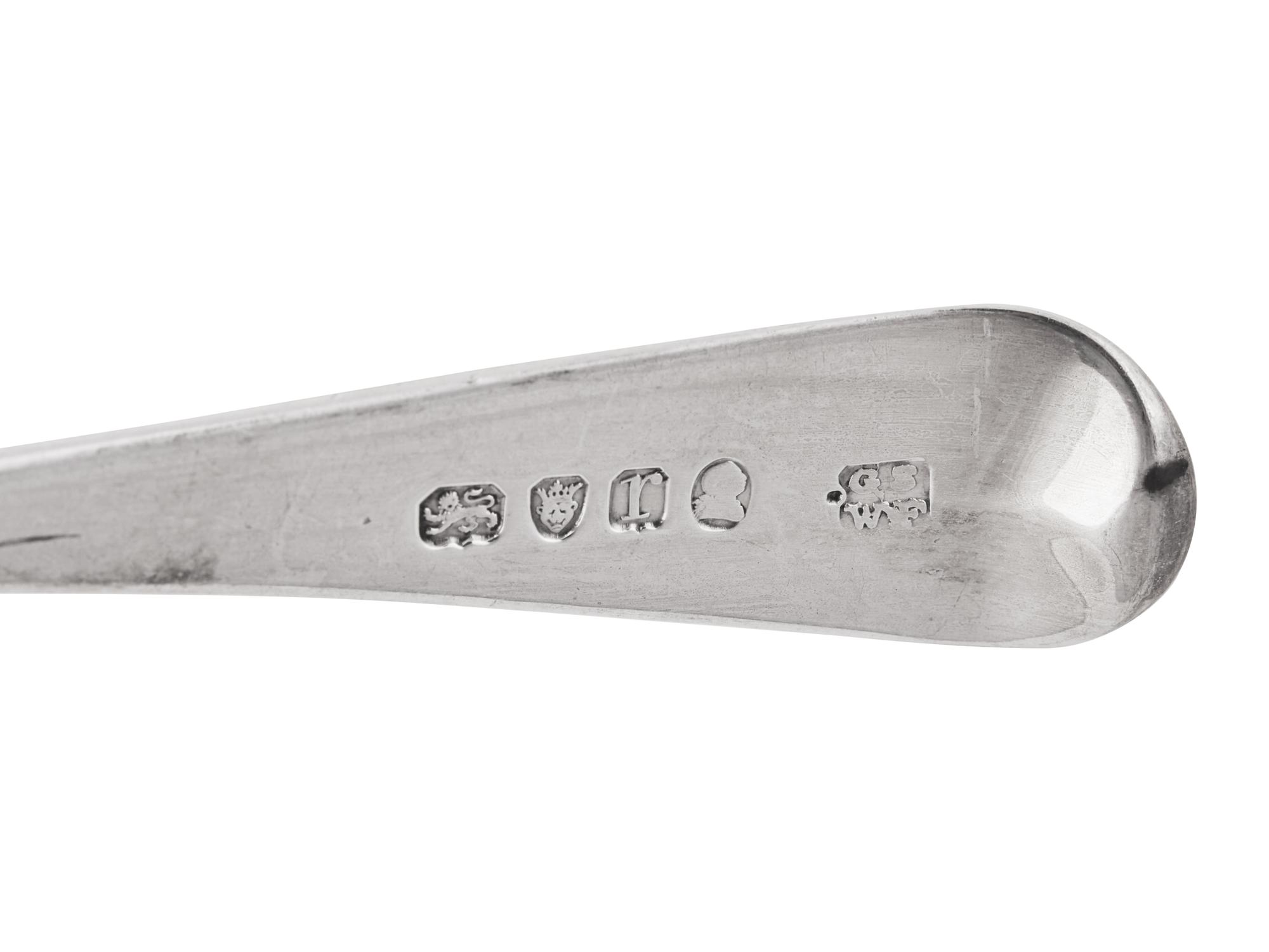 A Group of Six English Silver Table Articles