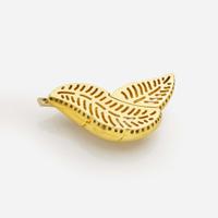 An 18K Yellow Gold and Diamond Clasp