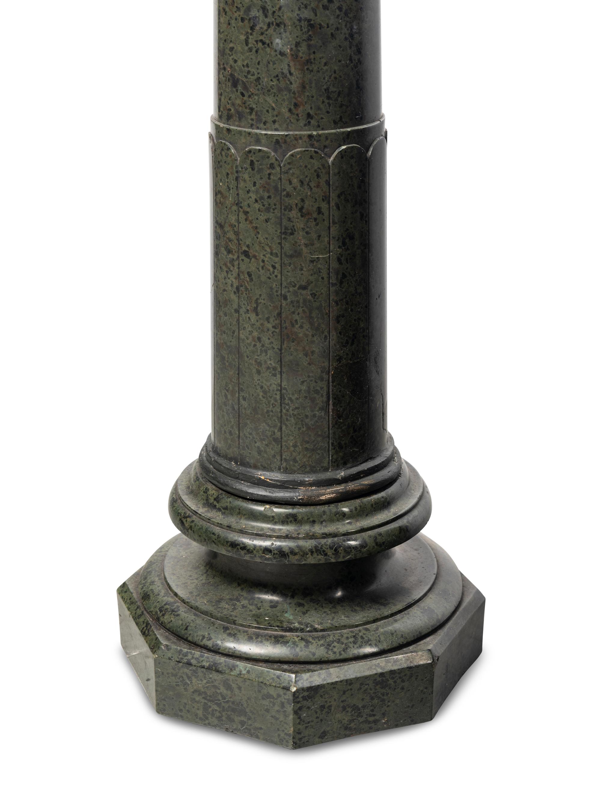 A Continental Marble Pedestal