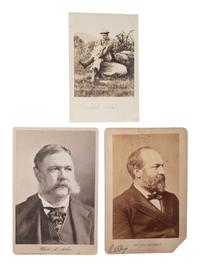 [POLITICS]. 54 postcards & photographs of politicians incl. ROOSEVELT, TAFT & BRYAN.