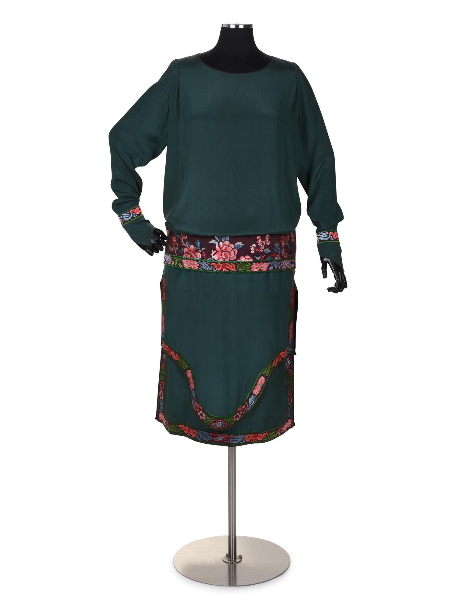 Callot Soeurs Haute Couture Two-Piece Skirt Ensemble, Winter 1928