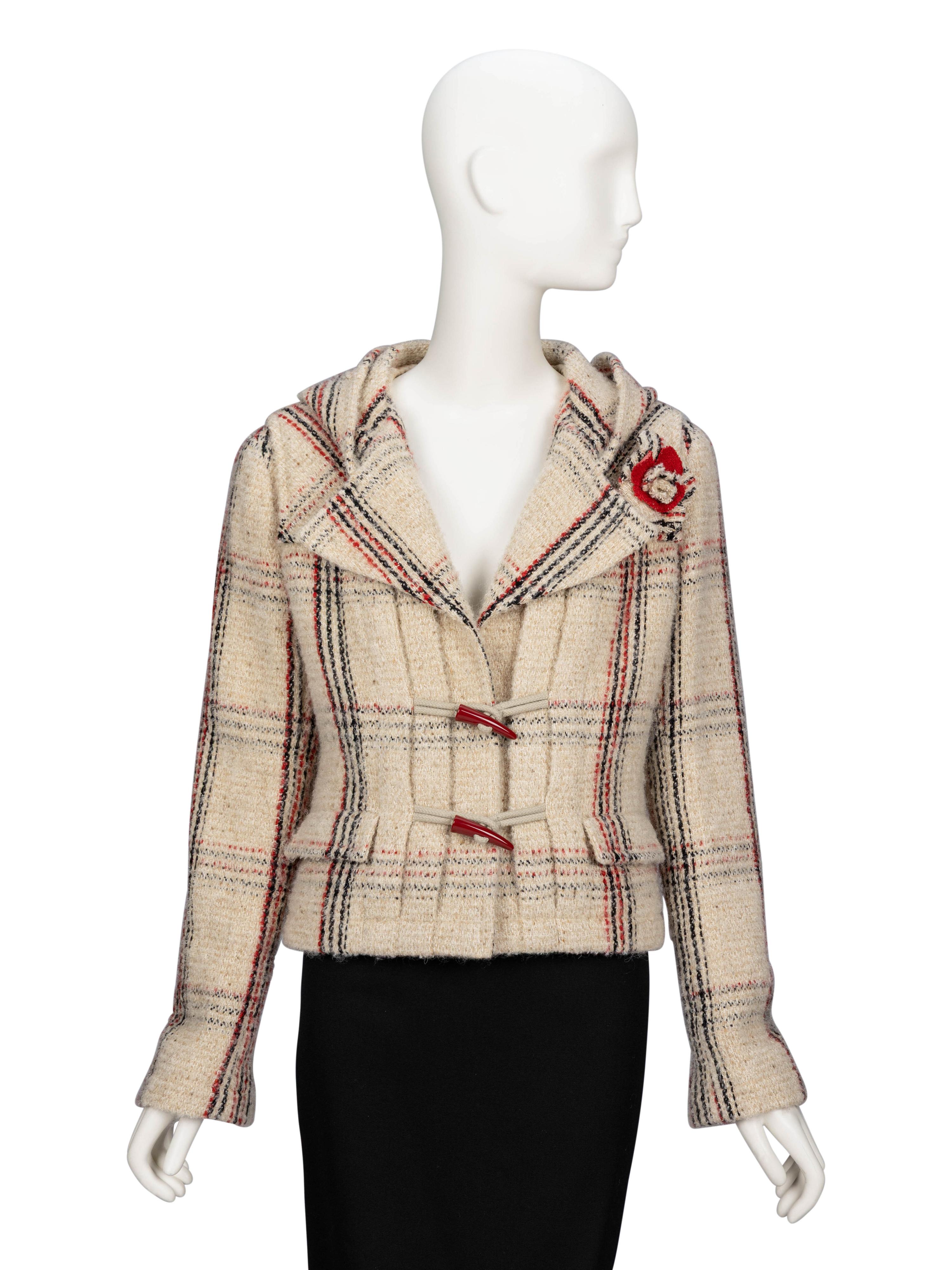 Chanel, Tweed Duffle Jacket
