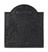 An English Cast Iron Armorial Fireback