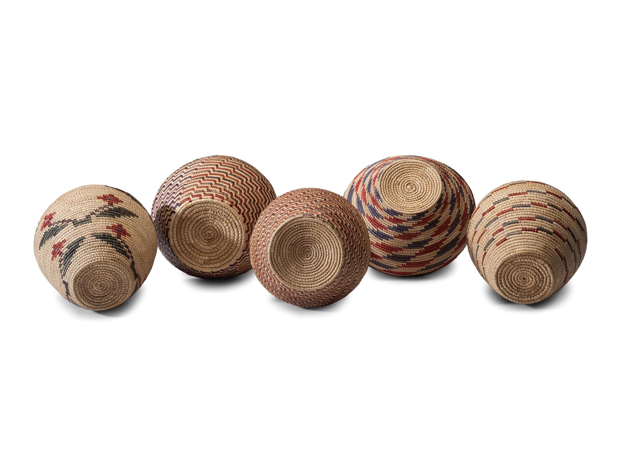 Yup'ik Polychrome Baskets, Hooper Bay