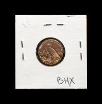 A 1925-D Indian Head $2.50 Gold Coin