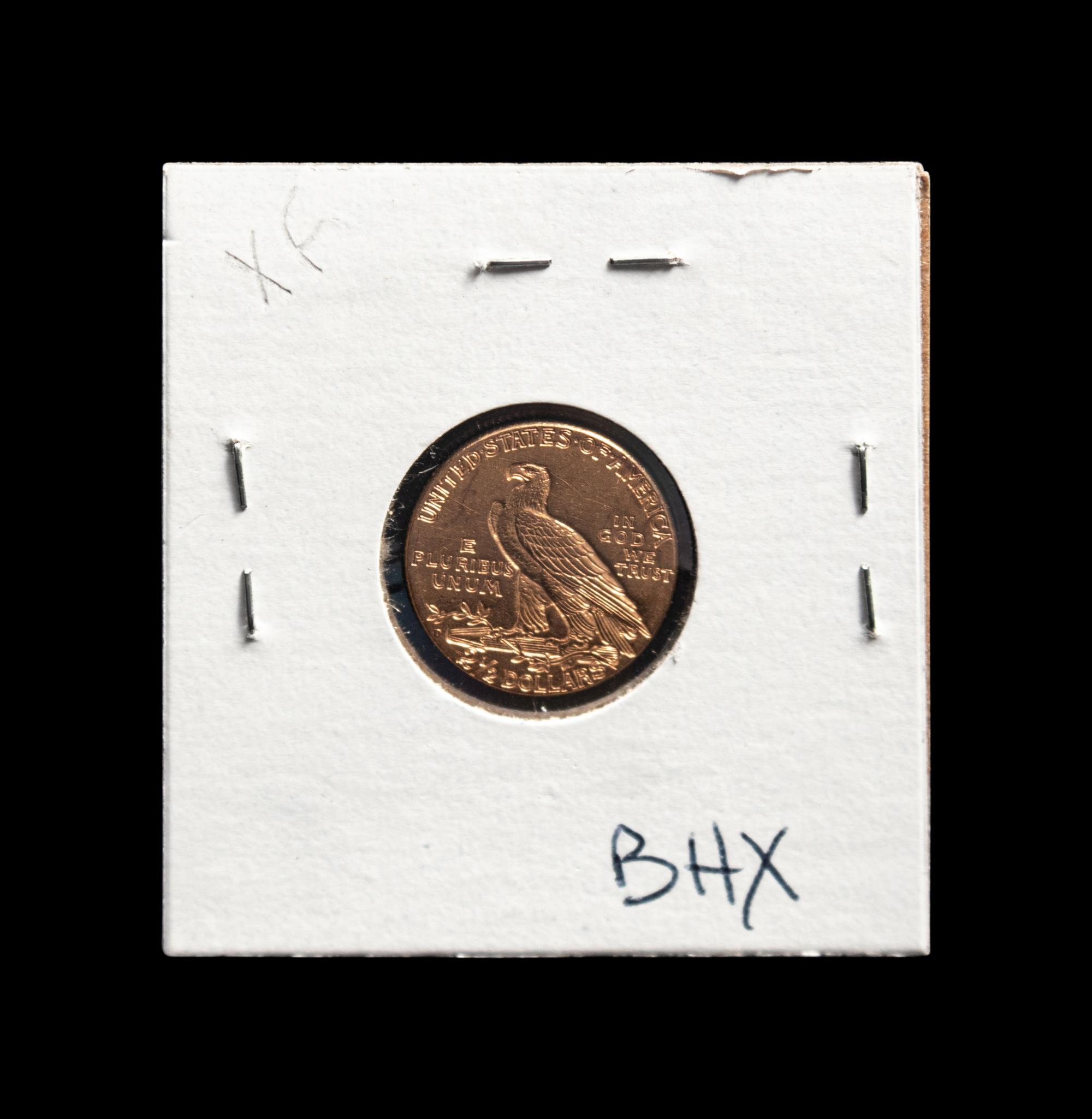 A 1925-D Indian Head $2.50 Gold Coin