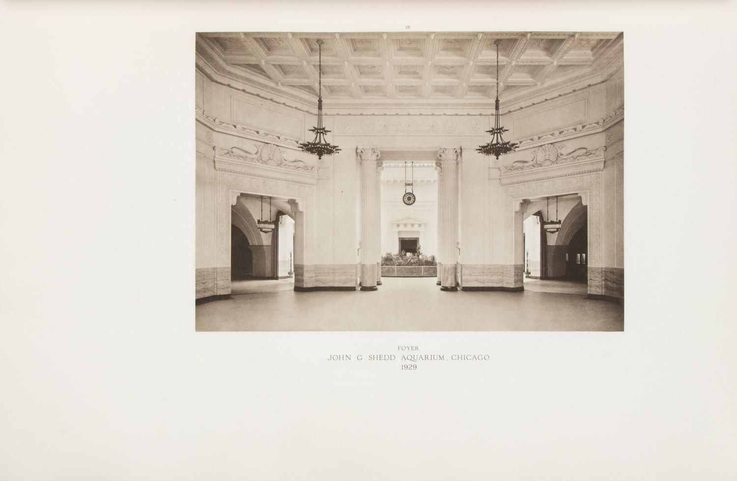 [GRAHAM ANDERSON PROBST & WHITE]. The Architectural Work of Graham Anderson Probst & White Chicago and their Predecessors D.H. Burnham & Co. and Graham Burnham & Co . London: Privately published by B.T. Batsford Ltd, 1933.