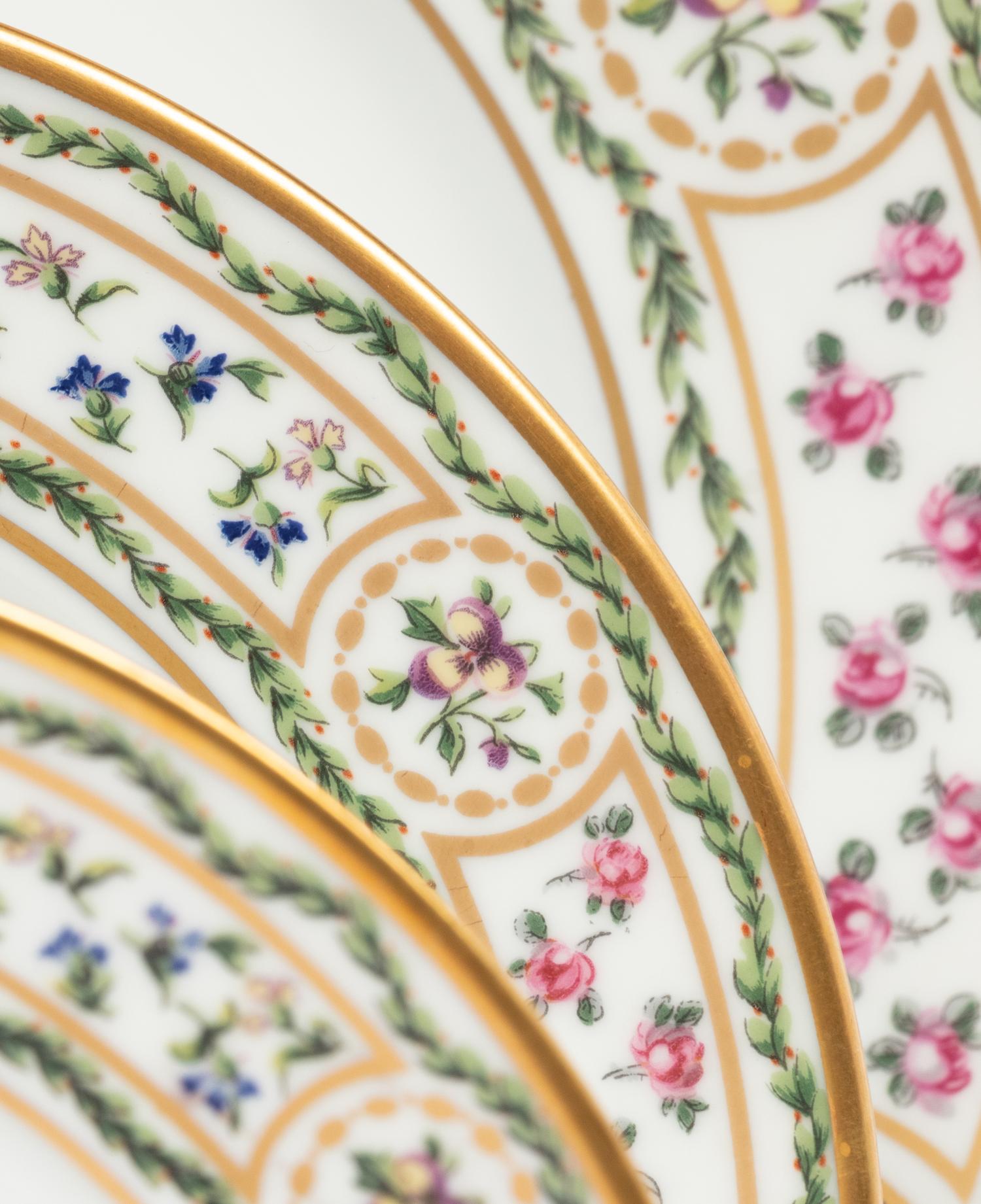 A Haviland Limoges Louveciennes Porcelain Service