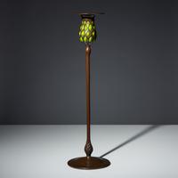 Blown-out candlestick, c. 1910