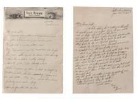 [AFRICAN AMERICANA]. Extensive manuscript archive documenting the experiences of the Rice Family of Roanoke, Virginia, during the Great Depression and World Wars I and II. Ca 1892-1950s.