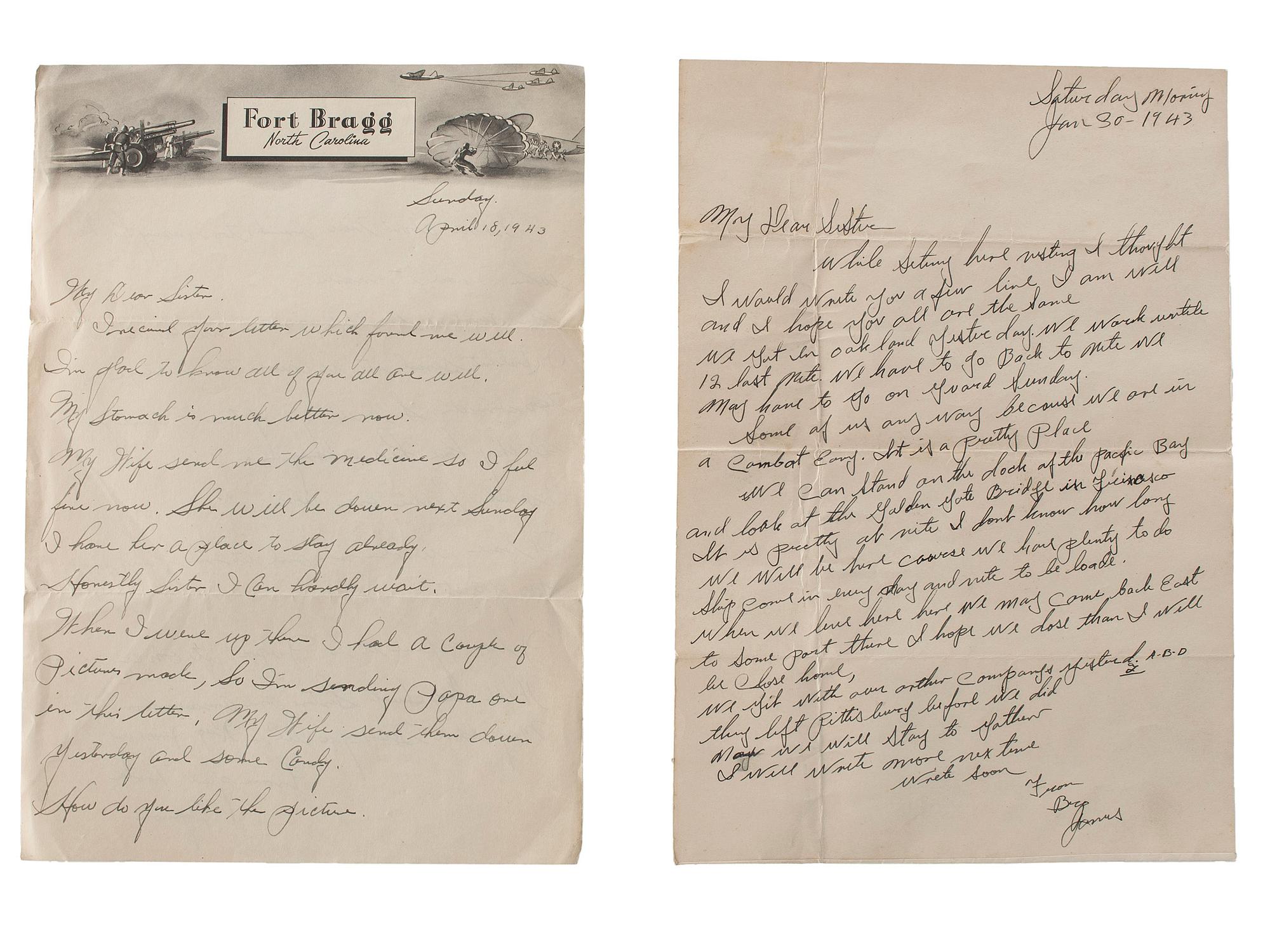 [AFRICAN AMERICANA]. Extensive manuscript archive documenting the experiences of the Rice Family of Roanoke, Virginia, during the Great Depression and World Wars I and II. Ca 1892-1950s.