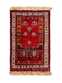 A Turkish Wool Prayer Rug