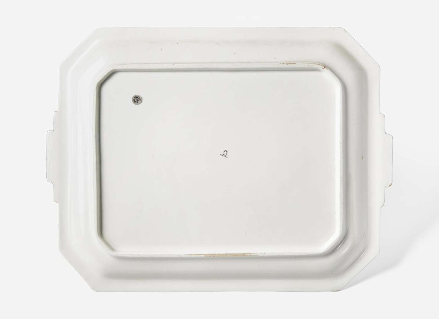 A Wedgwood Bone China Presentation Platter, UK, 1884
