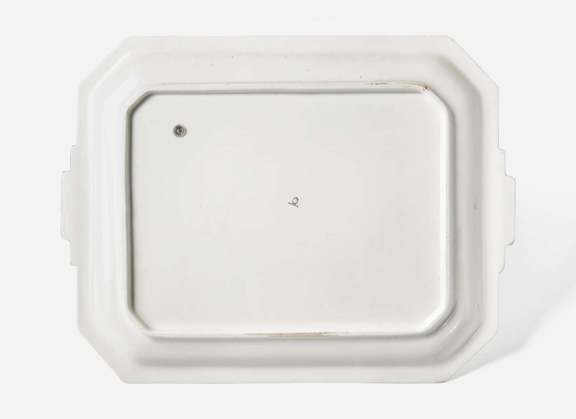 A Wedgwood Bone China Presentation Platter, UK, 1884