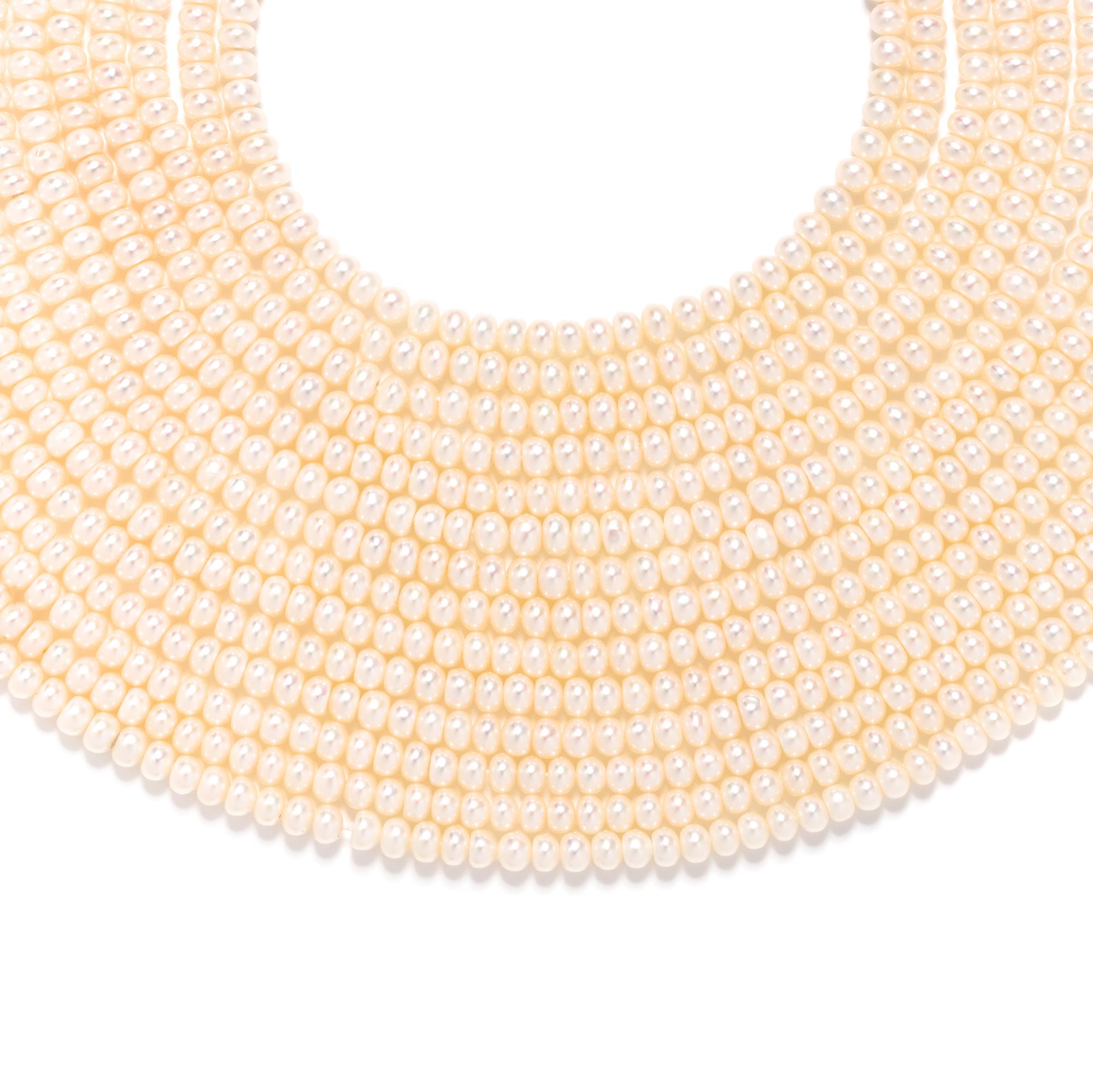 MULTISTRAND PEARL NECKLACE