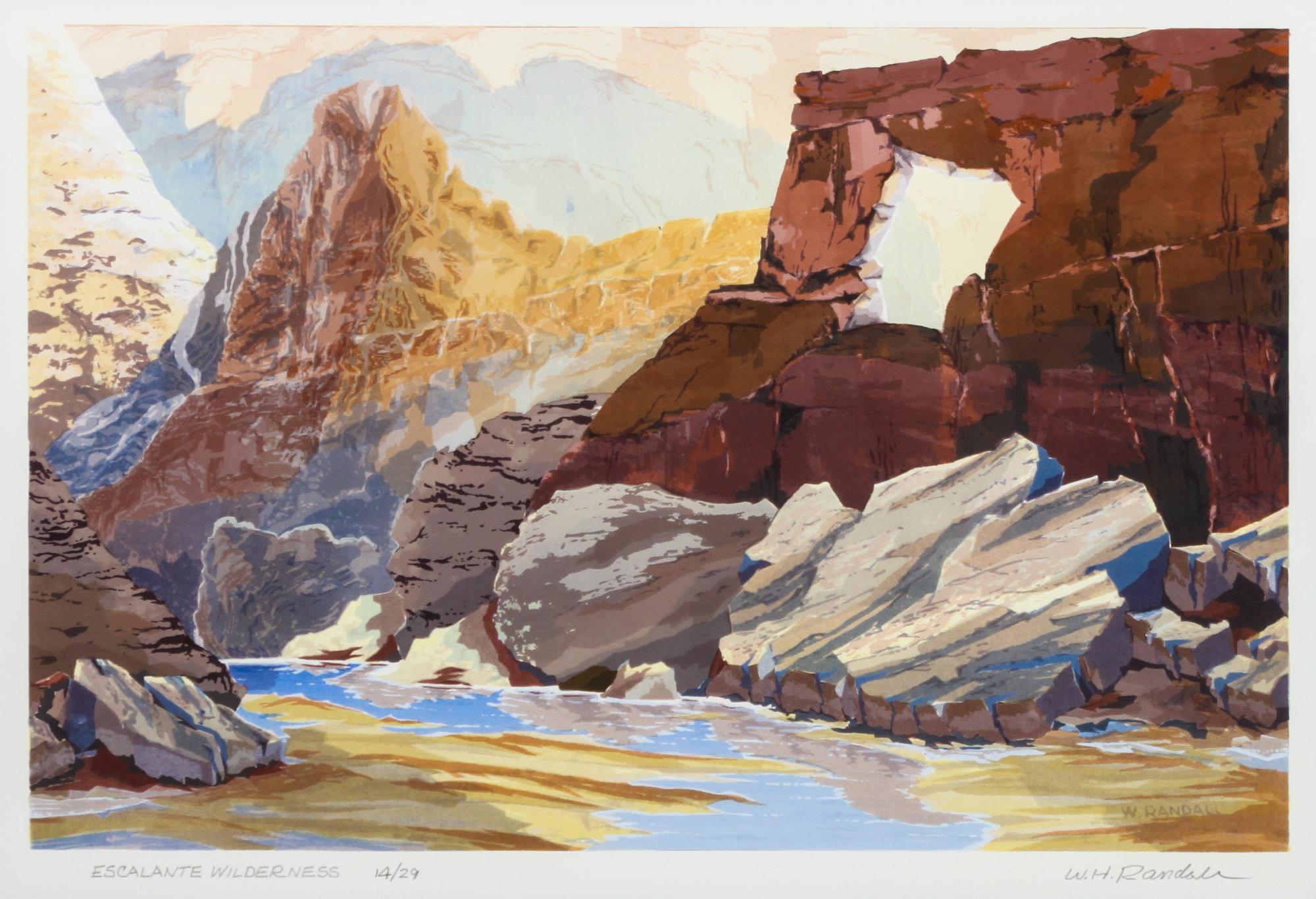W. H. Randall, (American, 20th Century), Escalante Wilderness