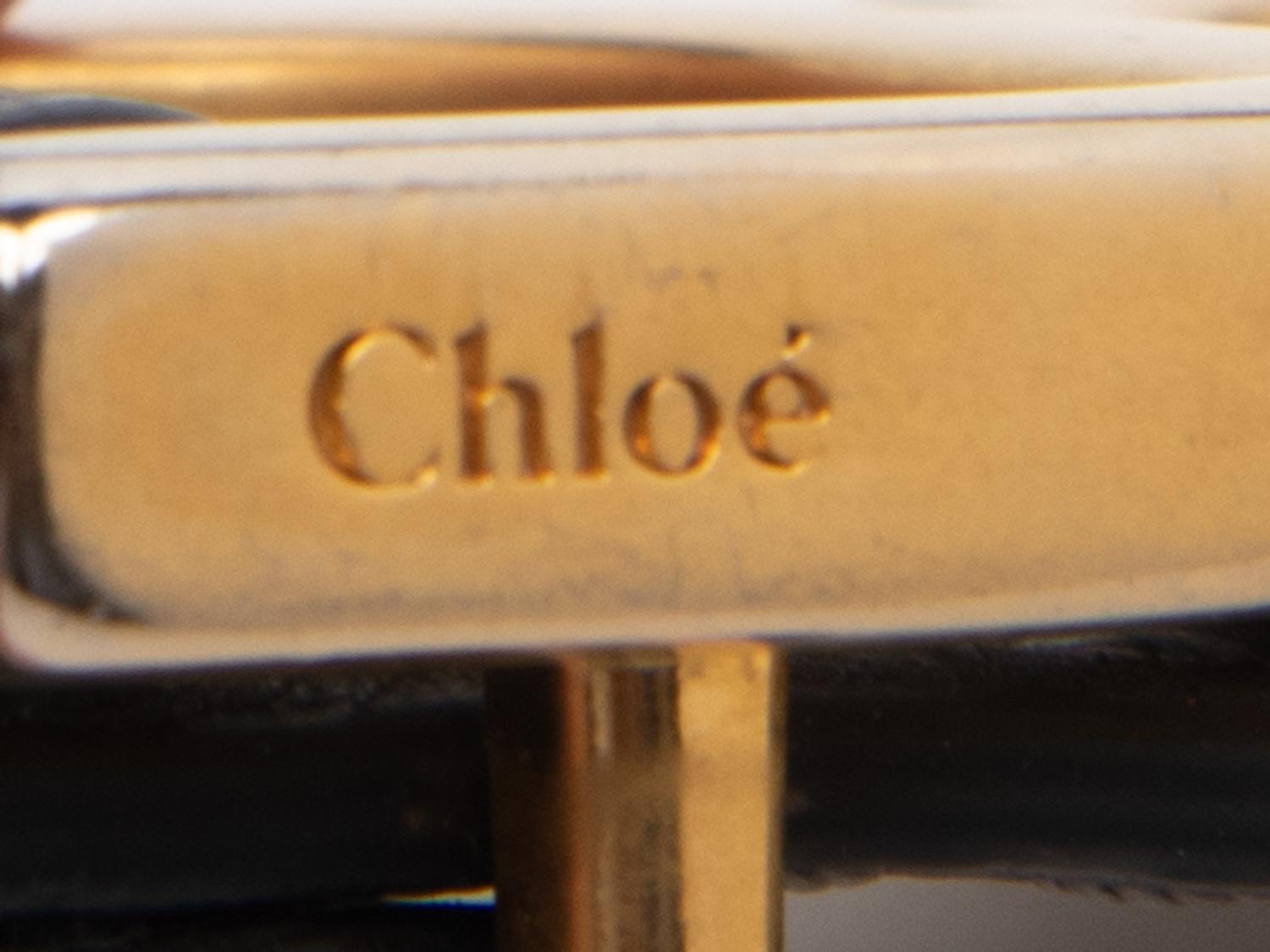 Black Marcie Saddle Bag by Chloé