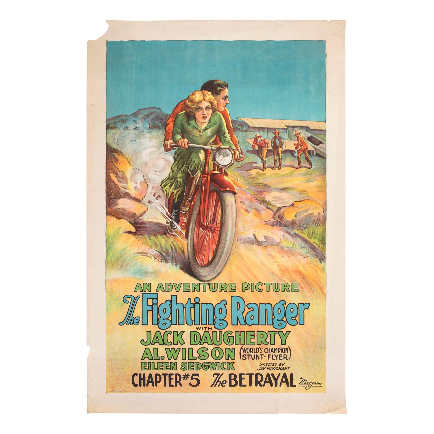 Seven Adventure Picture "The Fighter Ranger" Film Posters