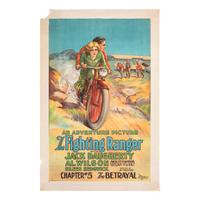 Seven Adventure Picture "The Fighter Ranger" Film Posters