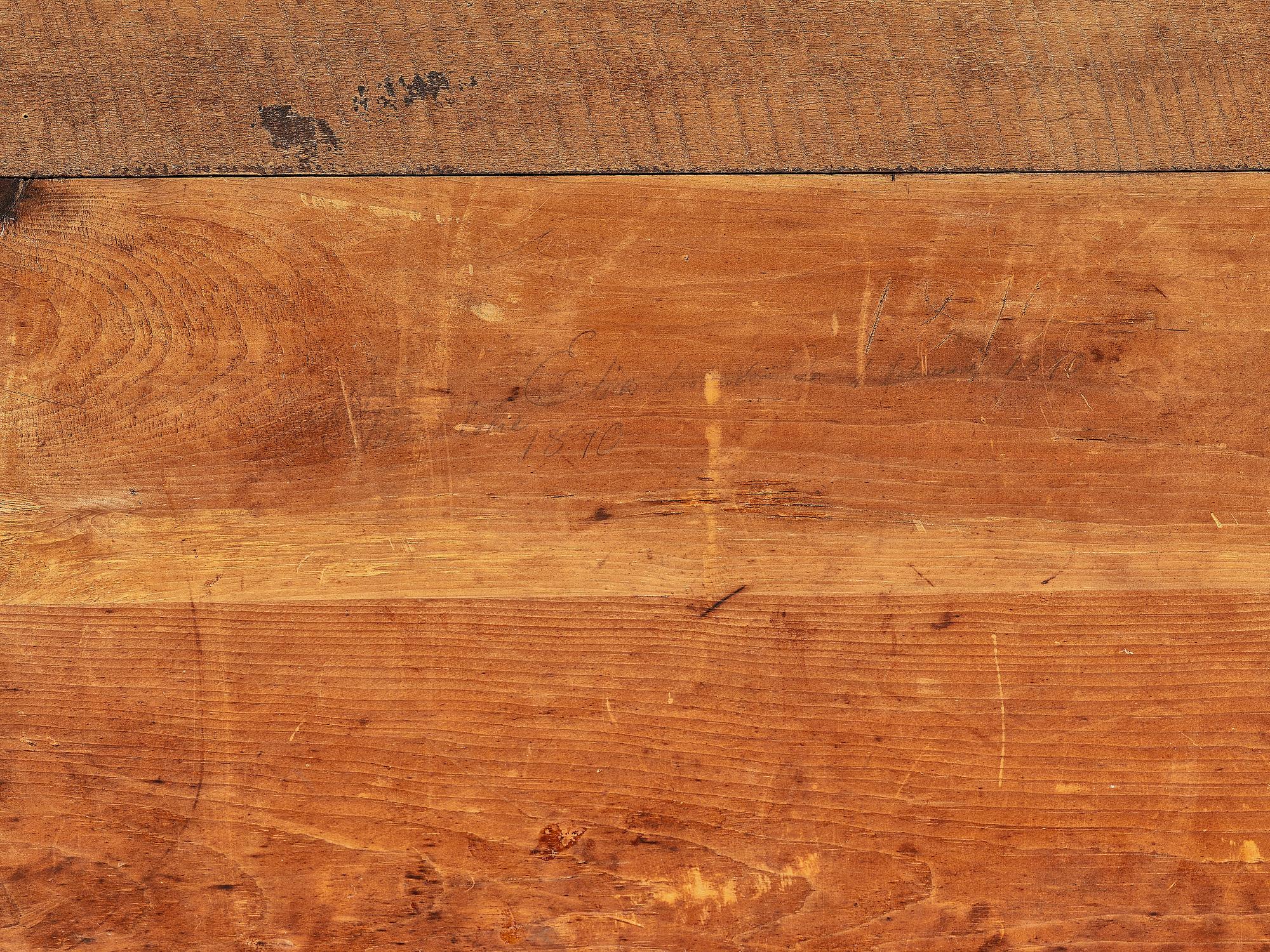A Classical Style Carved and Highly Figured Tiger Maple Slant Front Desk