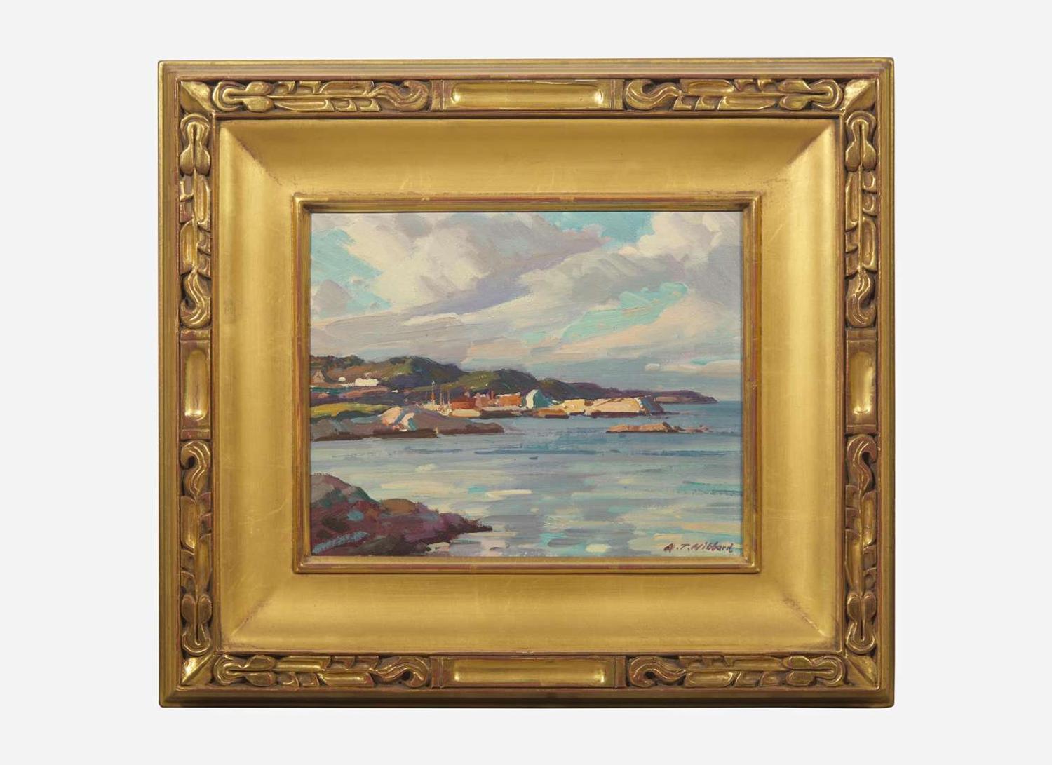Aldro Thompson Hibbard (American, 1886-1972) - Rockport from the Headlands
