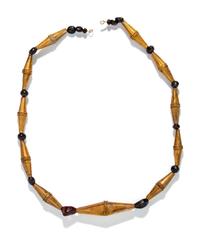 A Parthian Gold and Garnet Necklace