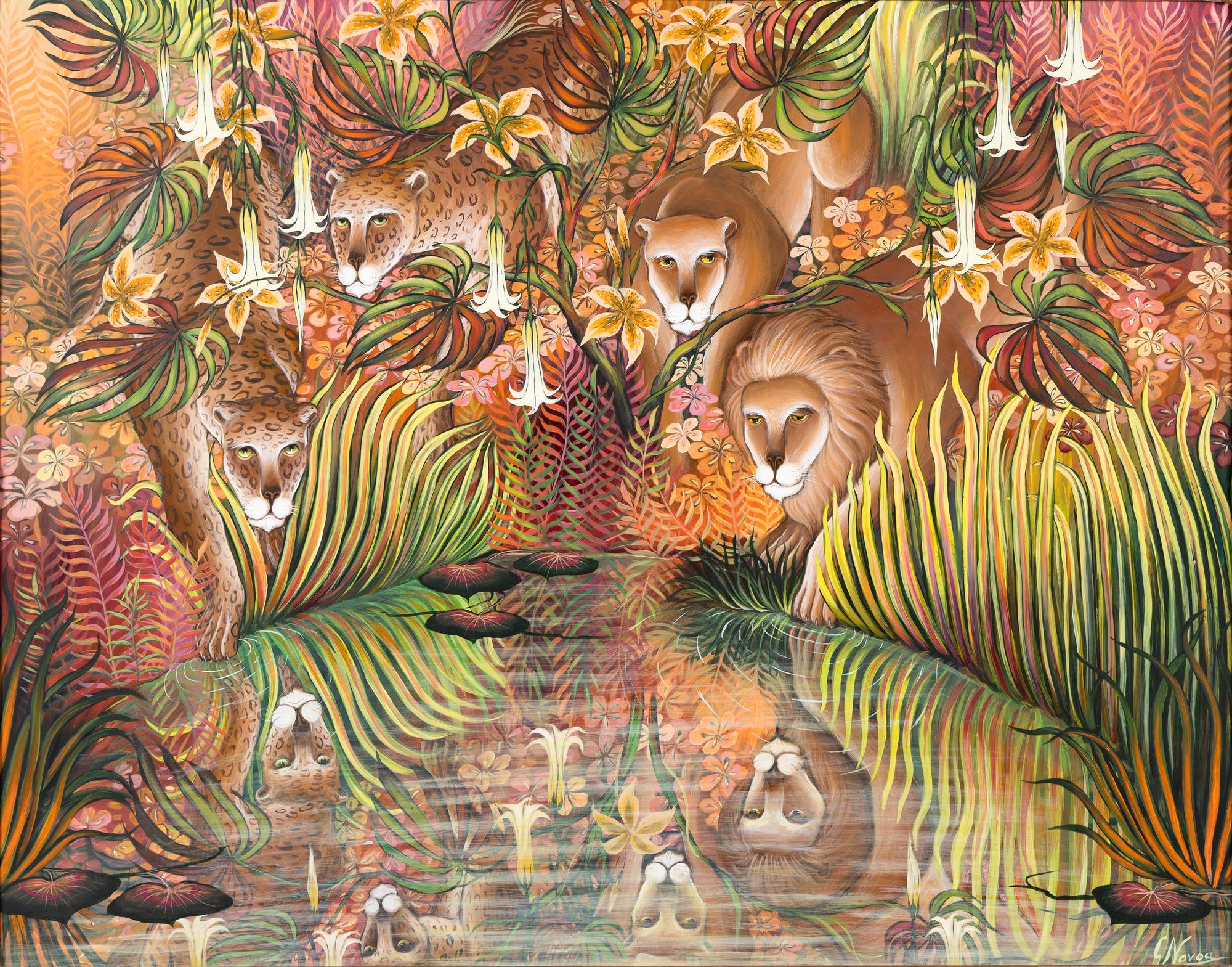 Hidden Pond, 1987