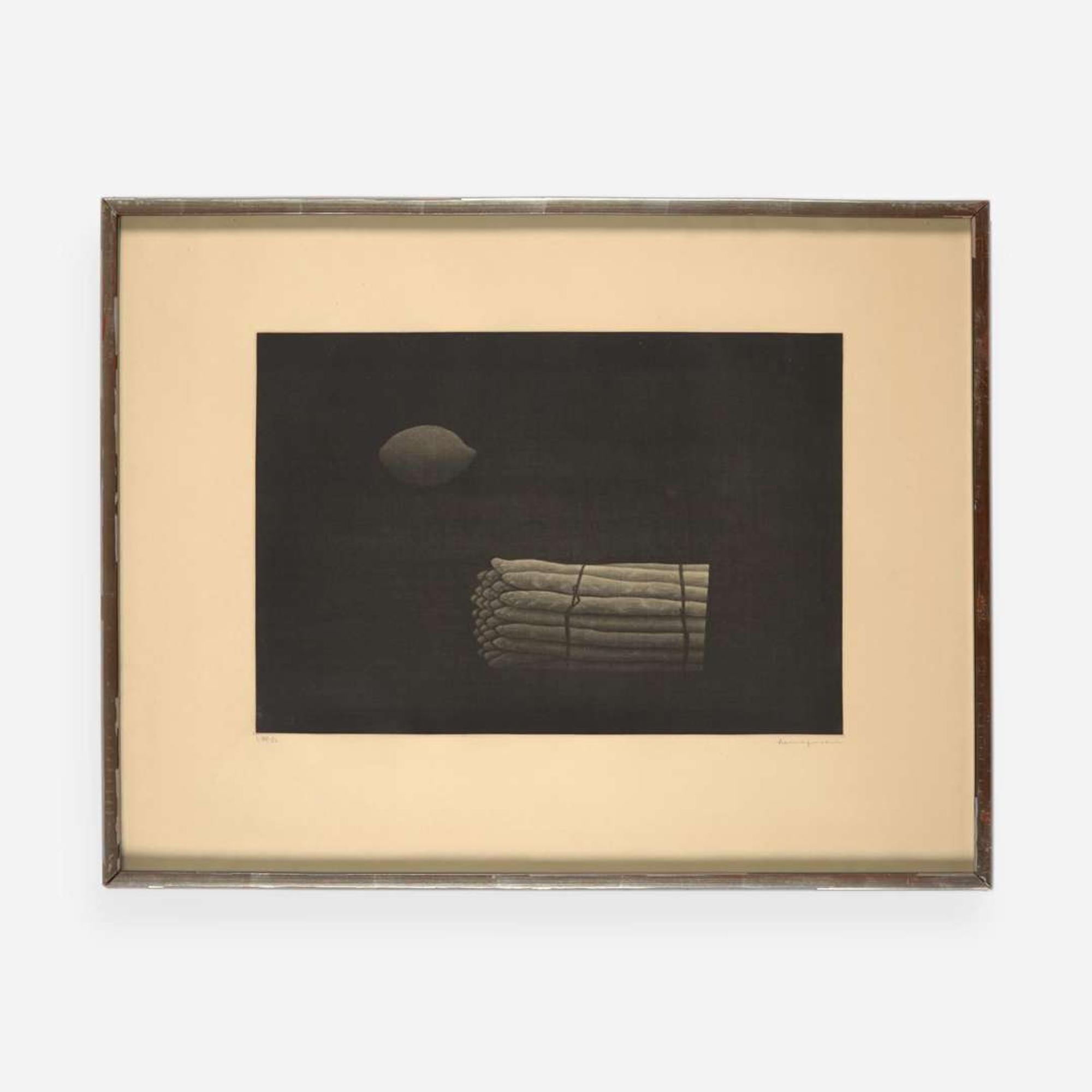 Yozo Hamaguchi (Japanese, 1909-2000) Asparagus & Tricot