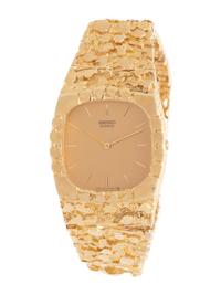 SEIKO, 14K YELLOW GOLD AND STAINLESS STEEL WRISTWATCH