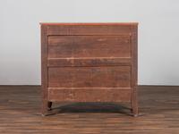 A Classical Cherrywood, Tiger and Bird's Eye Maple Chest of Drawers