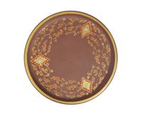 A Wedgwood Brown Jasperware Stand